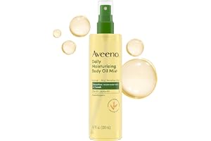 Daily Moisturizing Body Oil Mist with Oat Oil and…