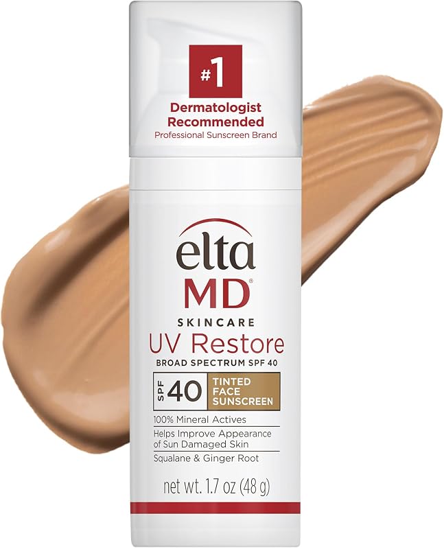 UV Restore 100% Mineral Face Sunscreen For Mature…