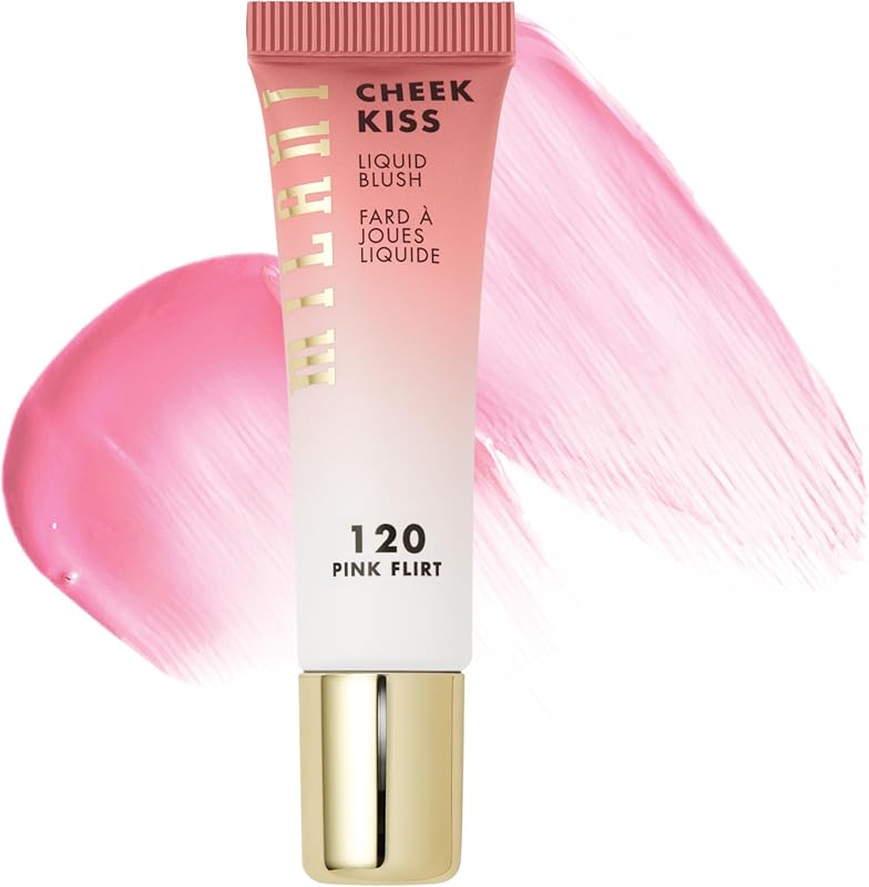 Cheek Kiss Liquid Blush Makeup for Cheeks - Pink Flirt