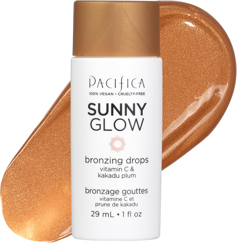 Sunny Glow Liquid Face Bronzer Drops - Face Makeup…
