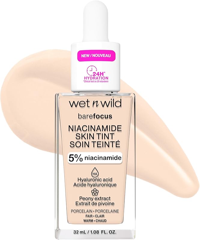 Bare Focus Skin Tint, 5% Niacinamide Enriched,…