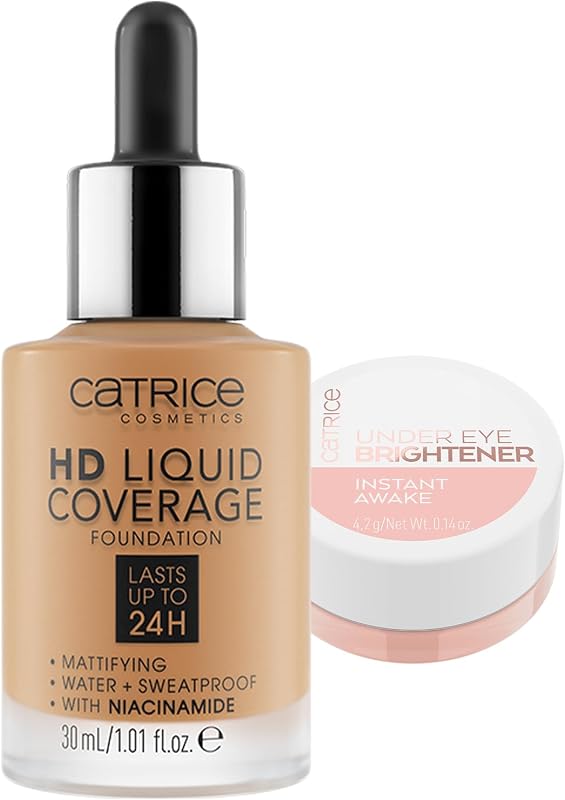 HD Liquid Coverage Foundation 48 and Under Eye…