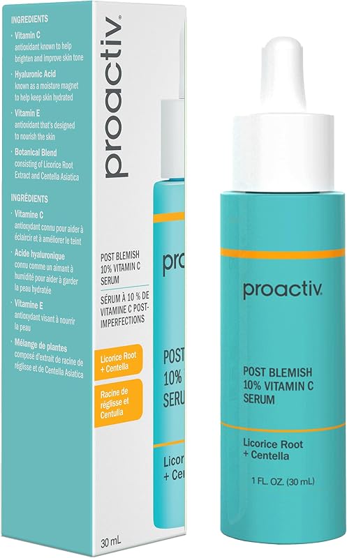 10% Vitamin C Serum, Brightening Post-Acne Formula, 1…