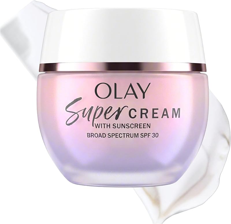 Super Cream with Sunscreen SPF 30, Lightweight Face…