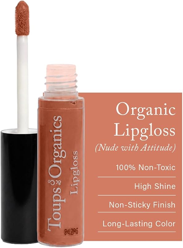 and Co Organic Lip Gloss – Nude with Attitude